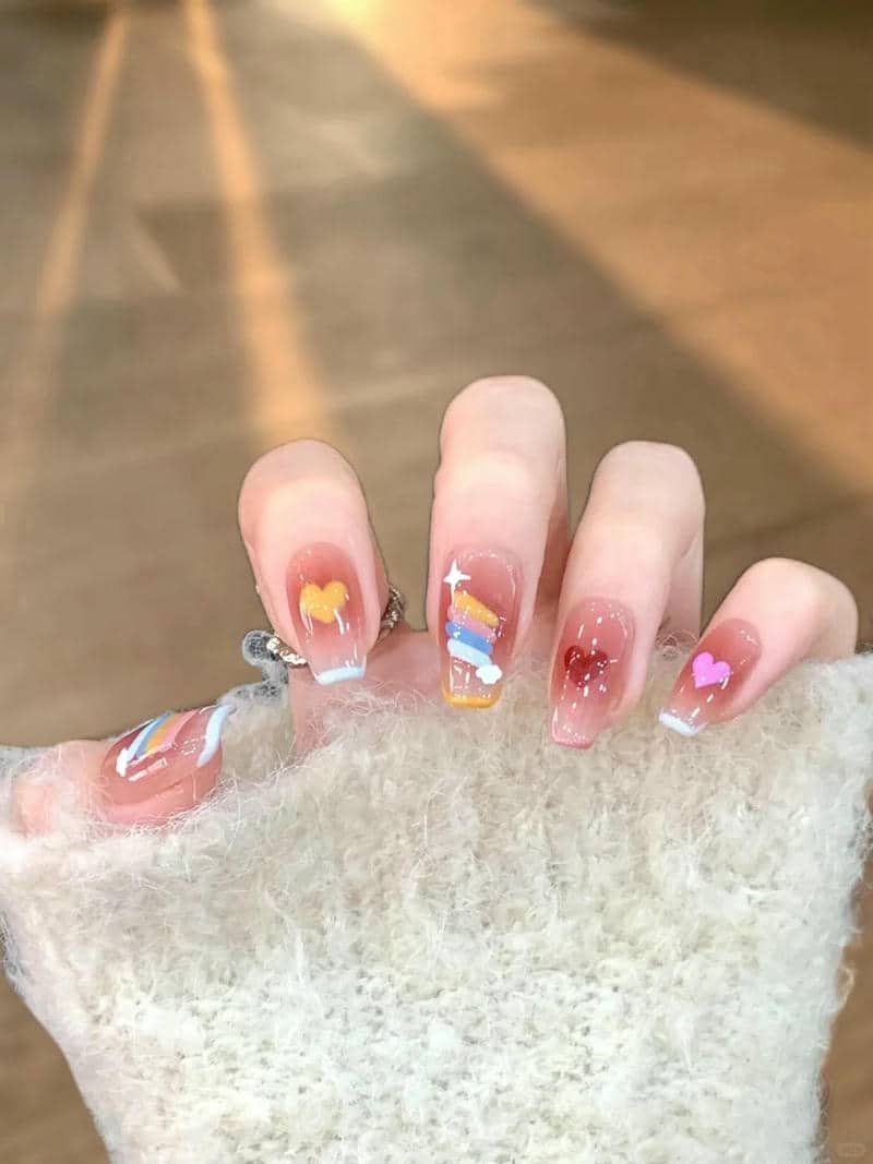 nail cầu vòng (10)