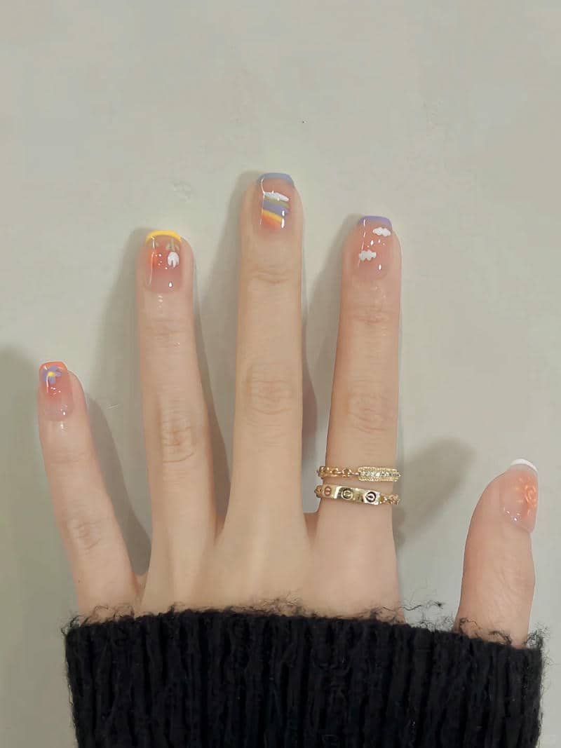 nail cầu vòng (20)