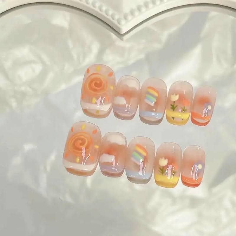 nail cầu vòng (22)