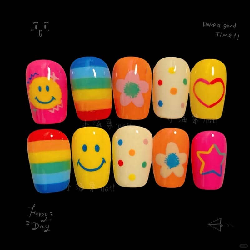 nail cầu vòng (28)