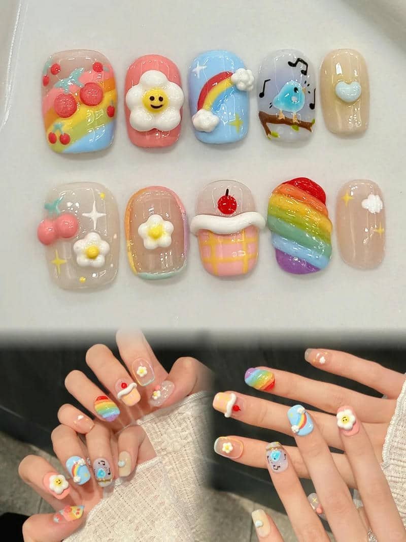 nail cầu vòng (6)