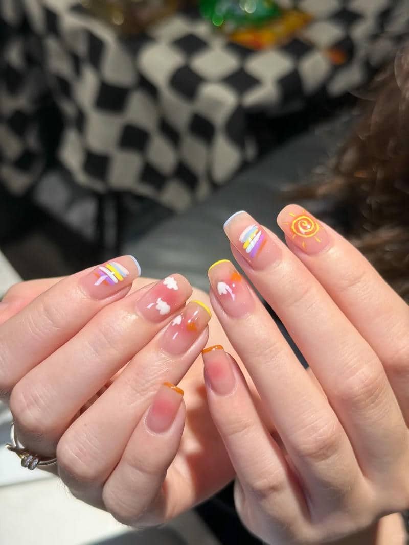 nail cầu vòng (8)