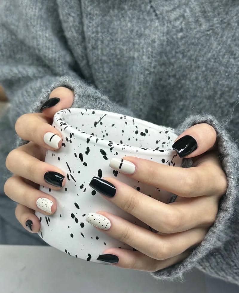nail đen trắng (11)