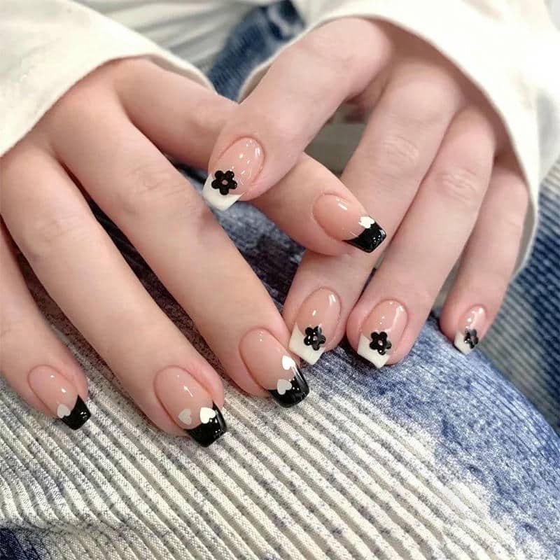 nail đen trắng (16)