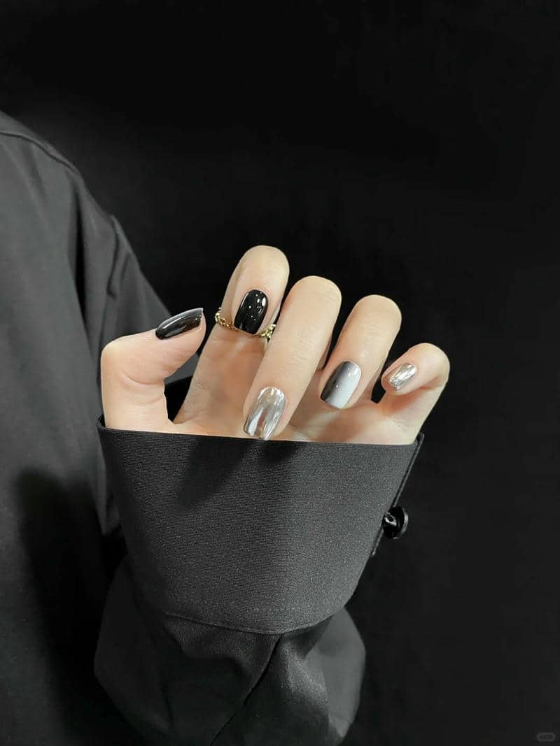 nail đen trắng (18)