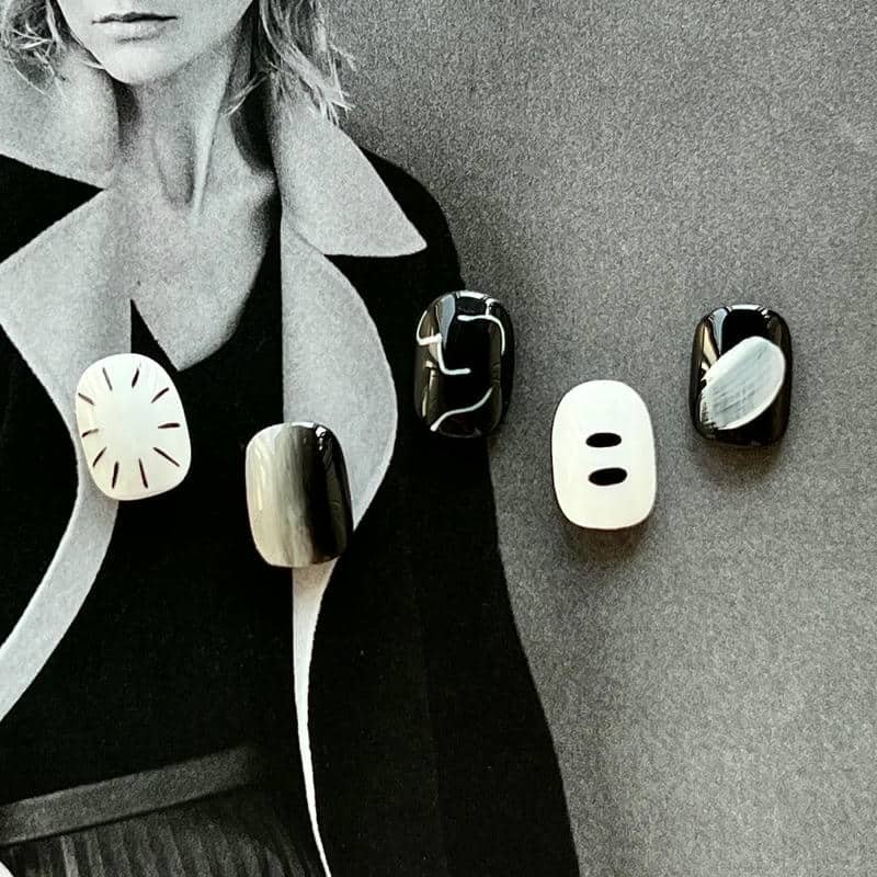 nail đen trắng (2)