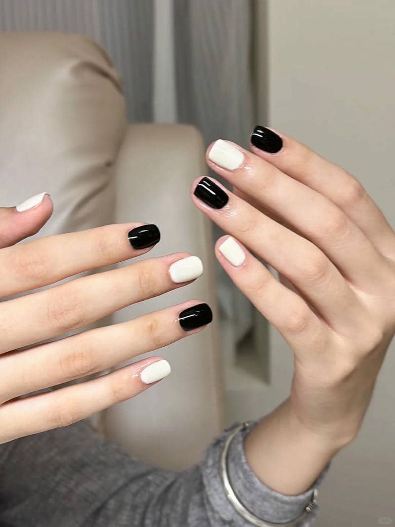 nail đen trắng (21)
