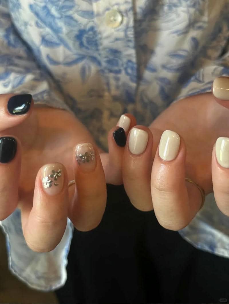 nail đen trắng (22)