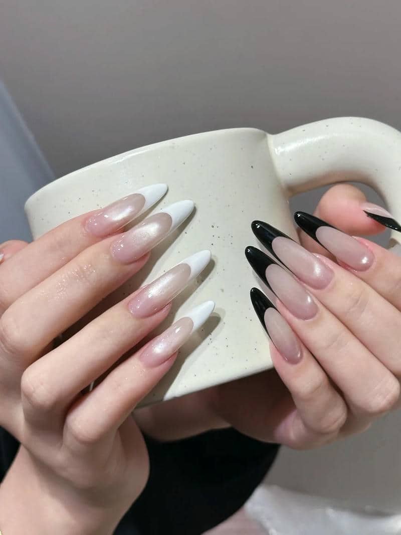 nail đen trắng (23)