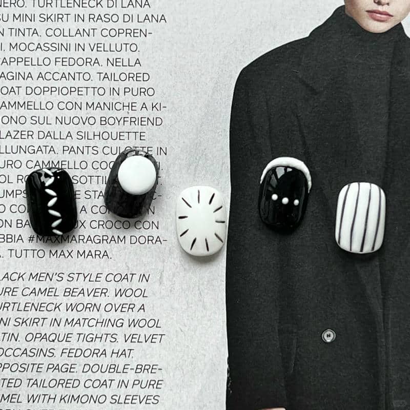 nail đen trắng (5)