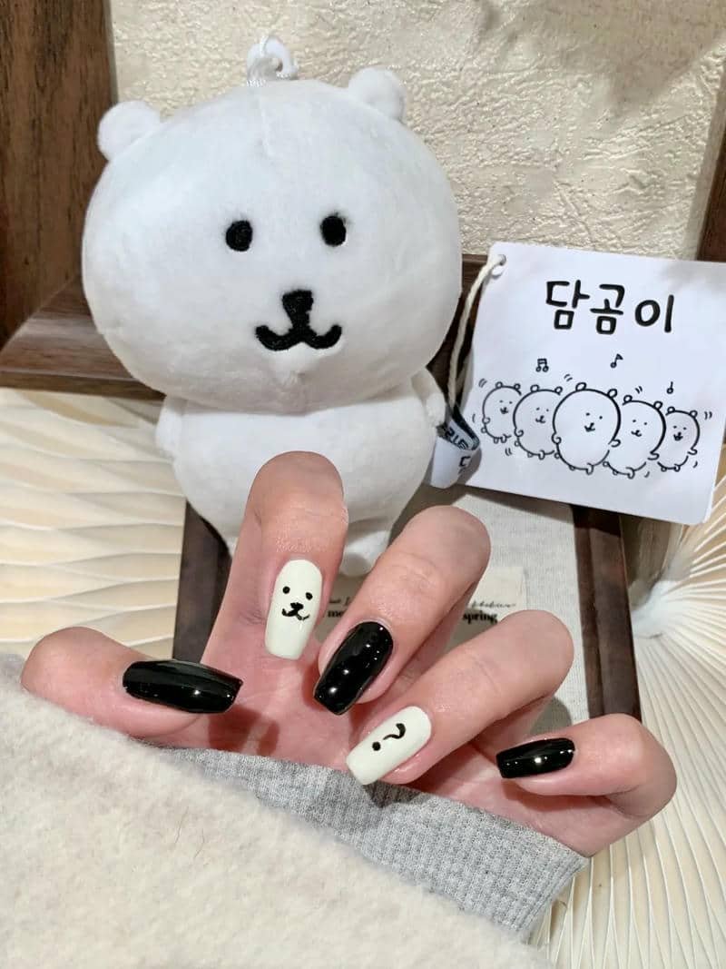 nail đen trắng (8)