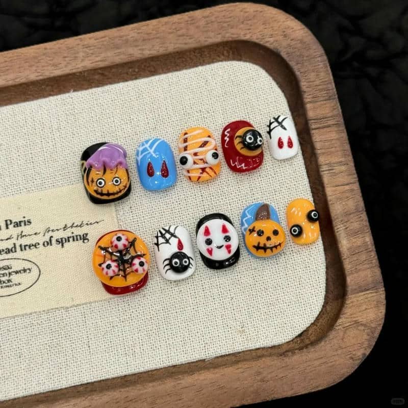 nail halloween (13)