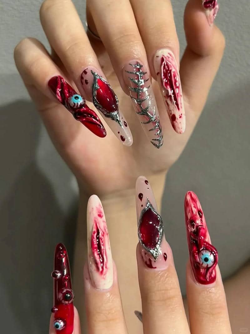 nail halloween (21)