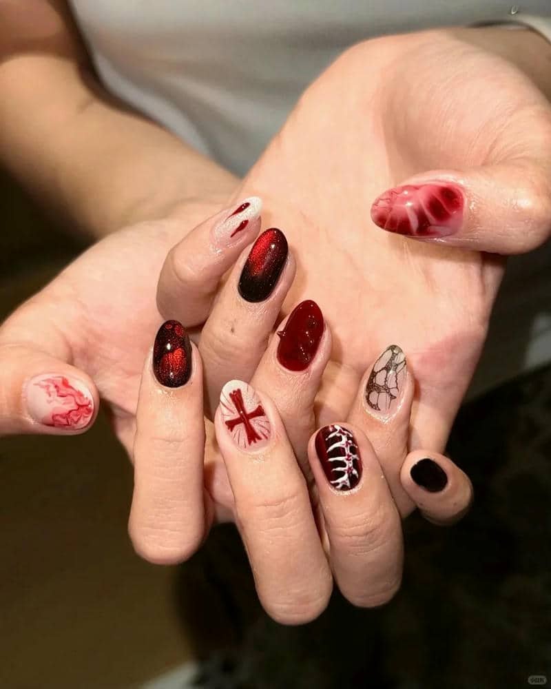 nail halloween (27)