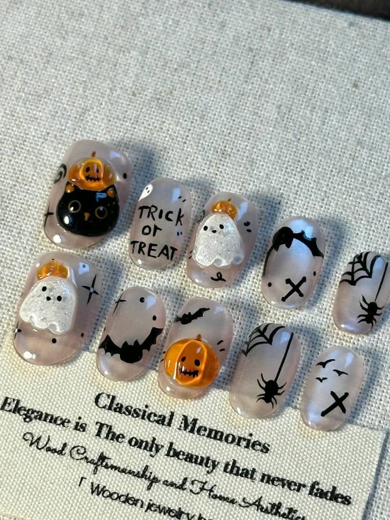 nail halloween (3)