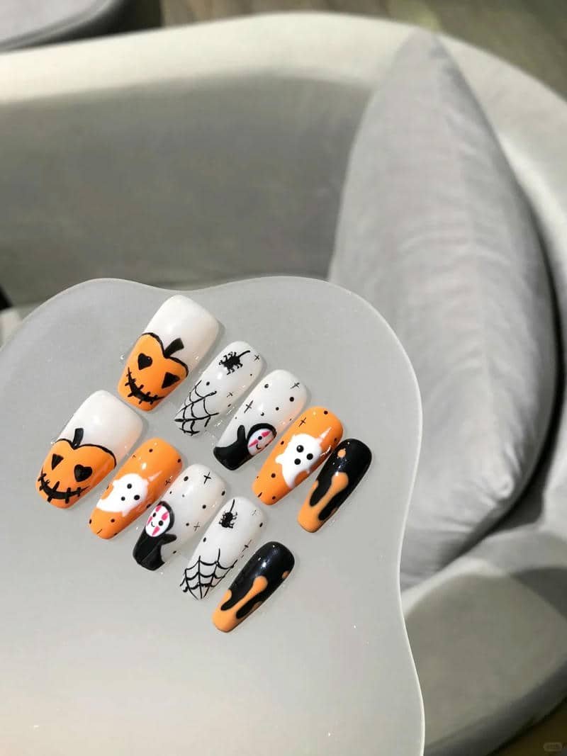 nail halloween (34)