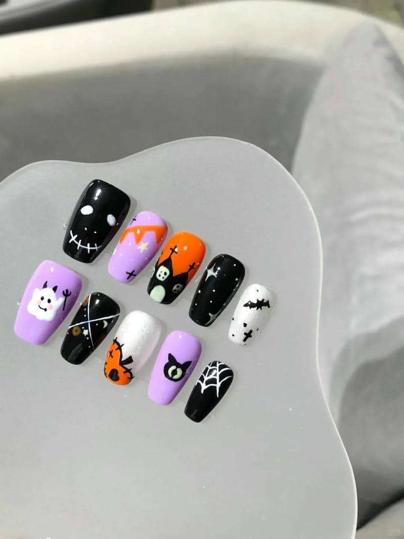 nail halloween (35)