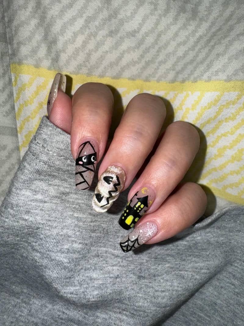 nail halloween (4)