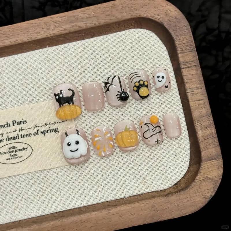 nail halloween (7)