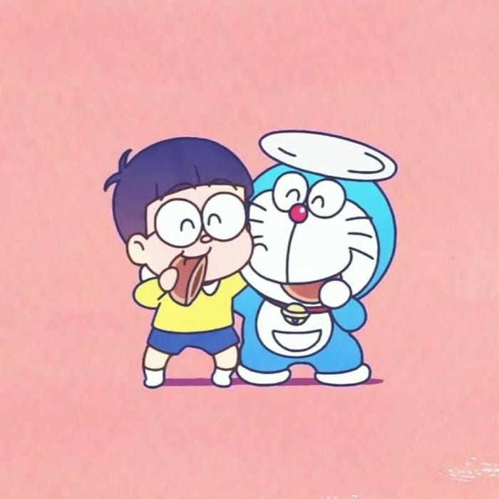 Chibi Doraemon và Nobita siêu đáng yêu