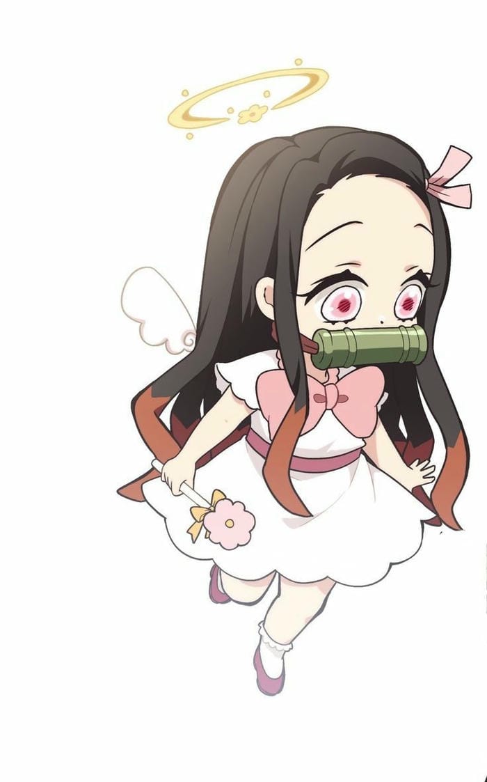 Chibi Nezuko đáng yêu