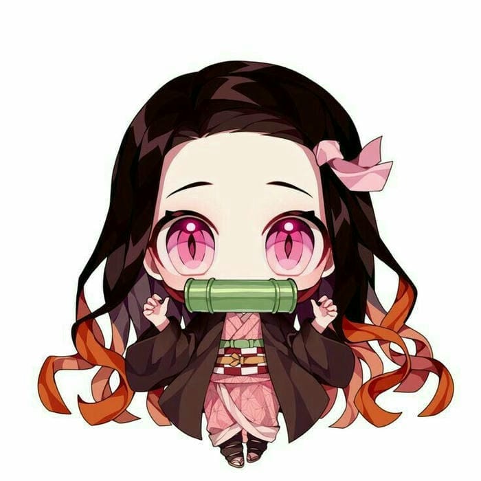 Hình ảnh chibi Nezuko đáng yêu