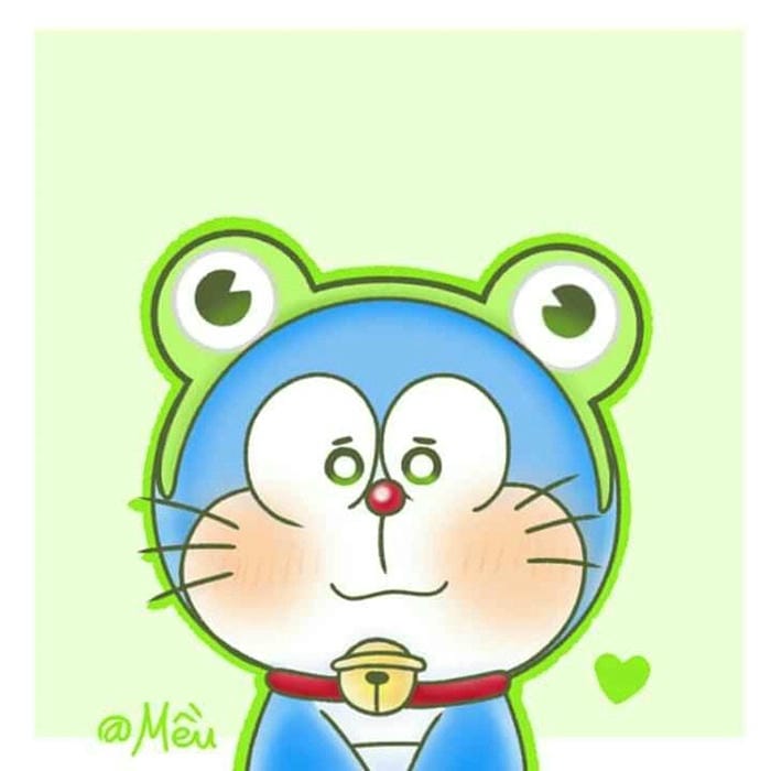 Hình ảnh chibi mon ú Doraemon dễ thương