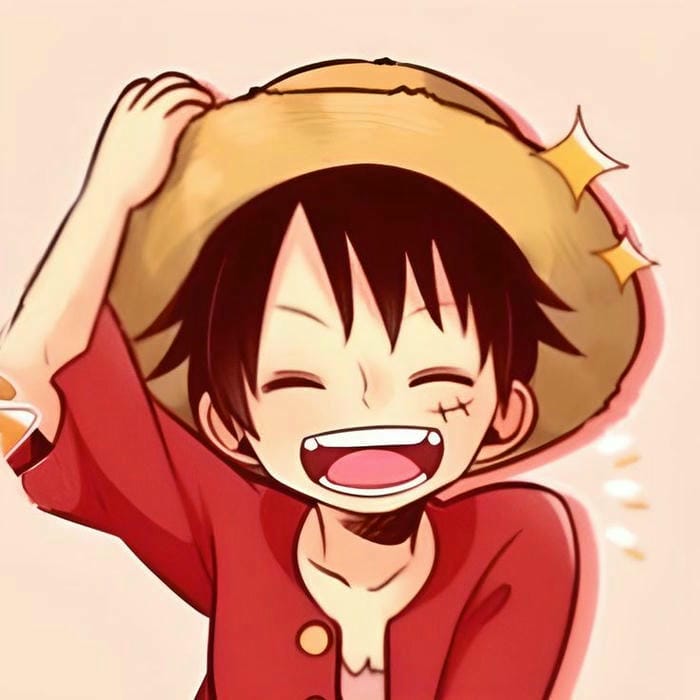 Hình nền chibi Luffy mũ rơm