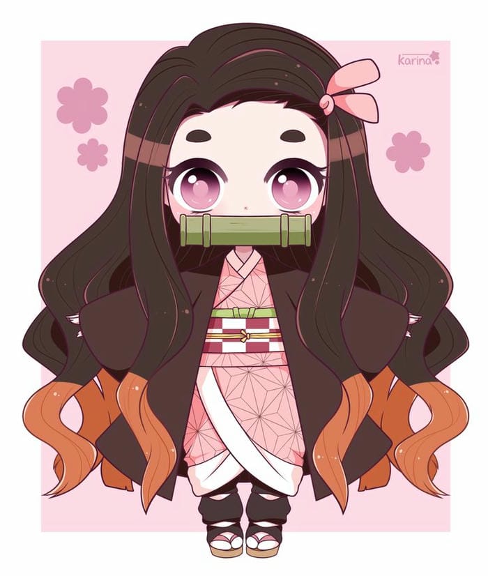 Nezuko Kamado chibi cute