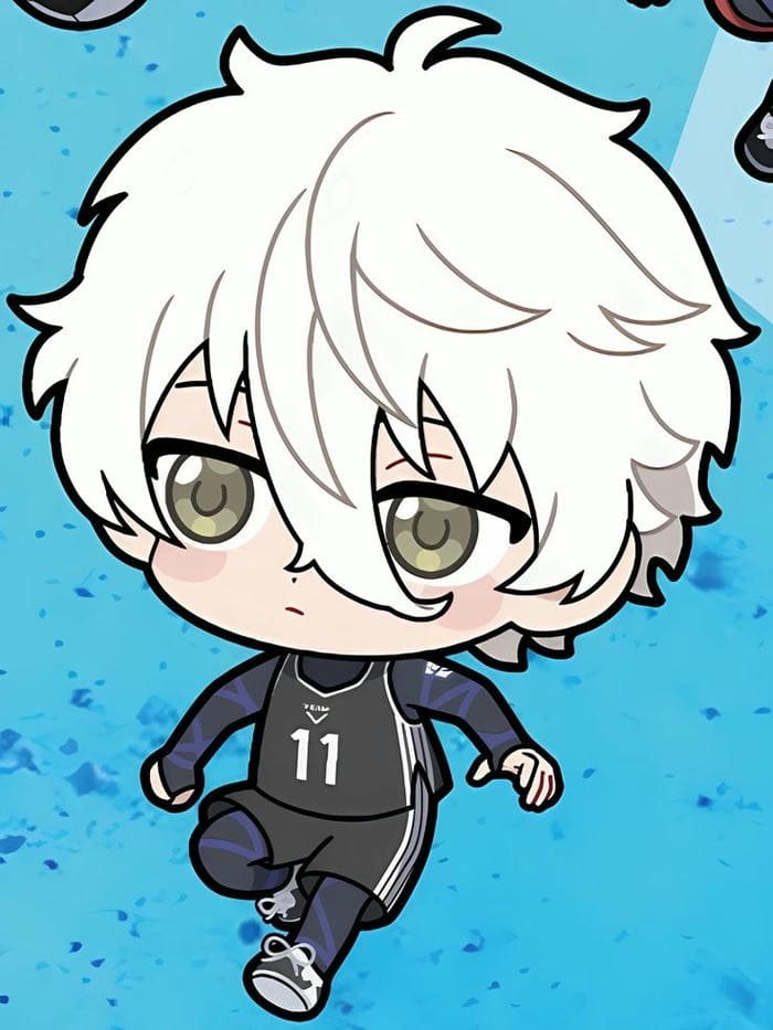 Ảnh chibi Nagi blue lock siêu dễ thương