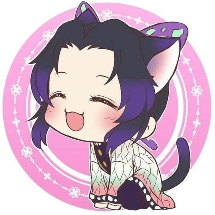 Ảnh chibi Shinobu mèo con đáng yêu