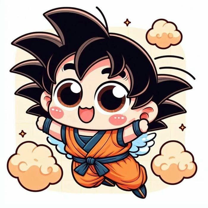 Chibi Goku siêu cute