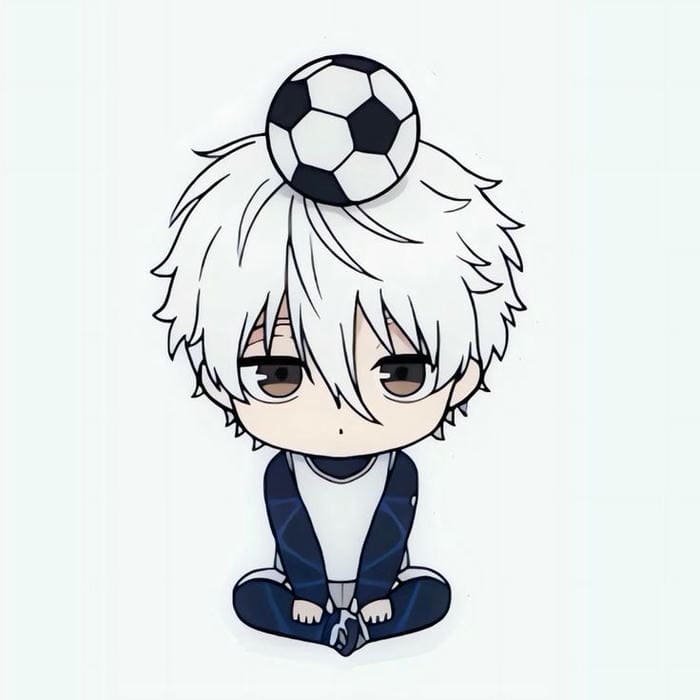 Chibi Nagi Seishiro blue lock siêu đáng yêu