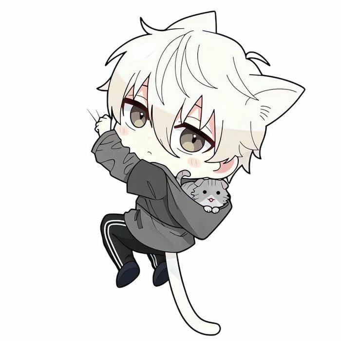 Chibi Nagi mèo nhỏ siêu đáng yêu