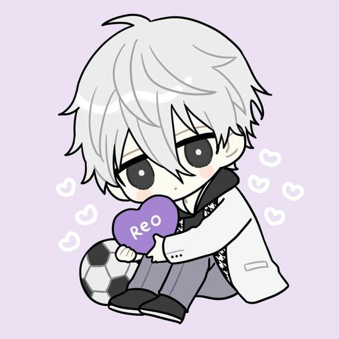 Chibi Nagi ôm trái tim siêu đáng yêu