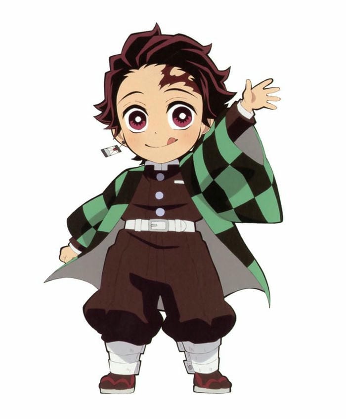 Chibi Tanjiro Kamado dễ thương