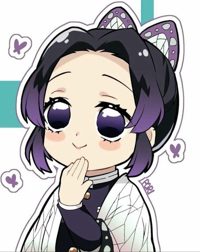 HÌnh chibi Shinobu đáng yêu