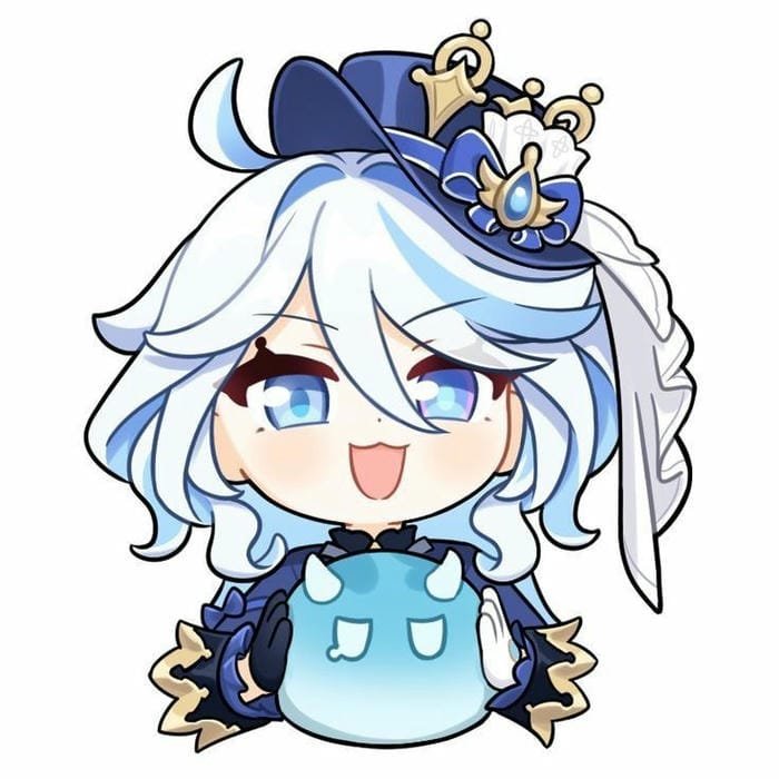 Hình ảnh chibi Furina đáng yêu