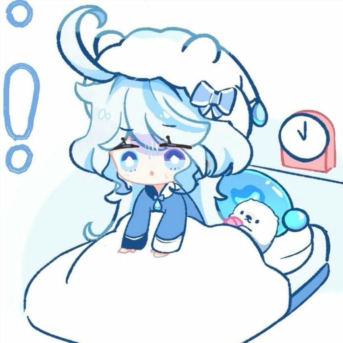 Hình ảnh chibi Furina siêu cute