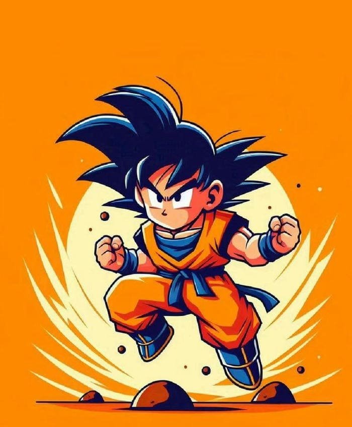 Hình ảnh chibi Goku