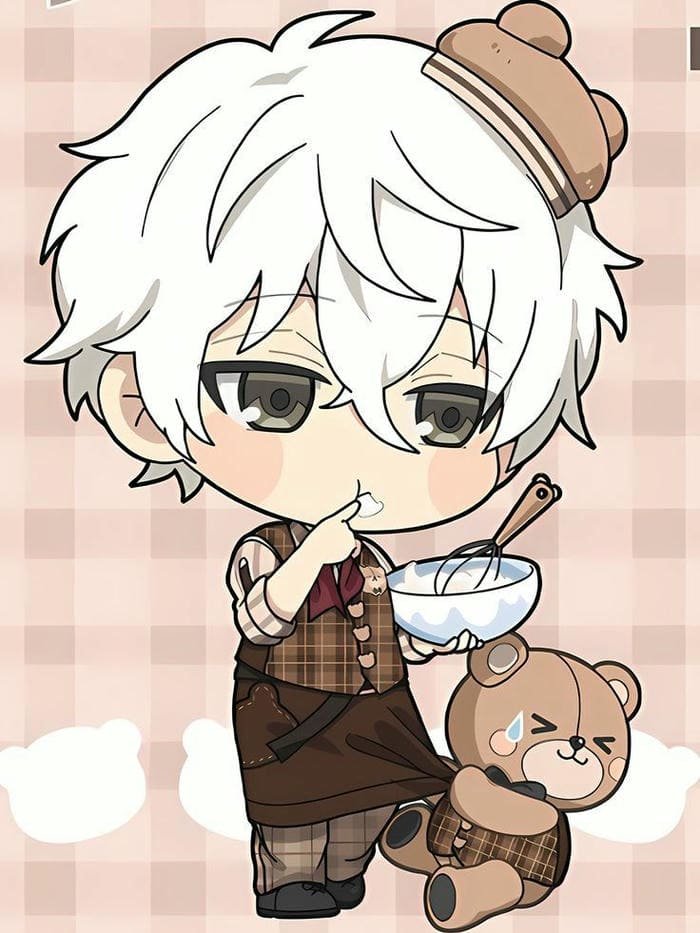 Hình ảnh chibi Nagi blue lock siêu đáng yêu