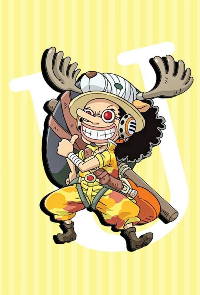 Hình chibi Ussop trong One Piece