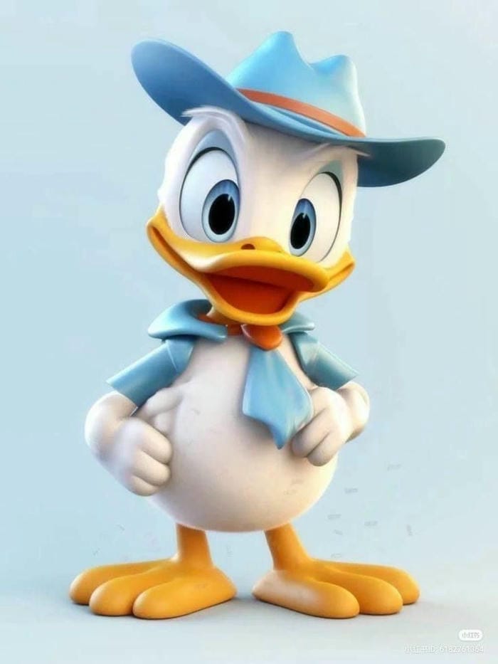 Hình chibi vịt Donald