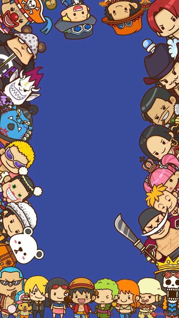 Hình nền One Piece chibi đáng yêu