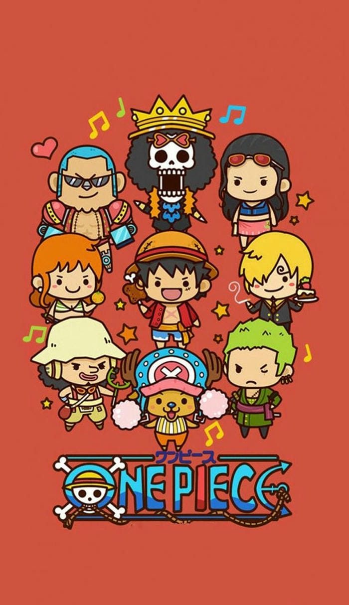 Hình nền các nhân vật chibi trong One Piece