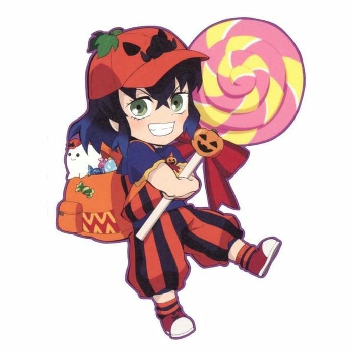 Inosuke Hashibara chibi hóa trang halloween