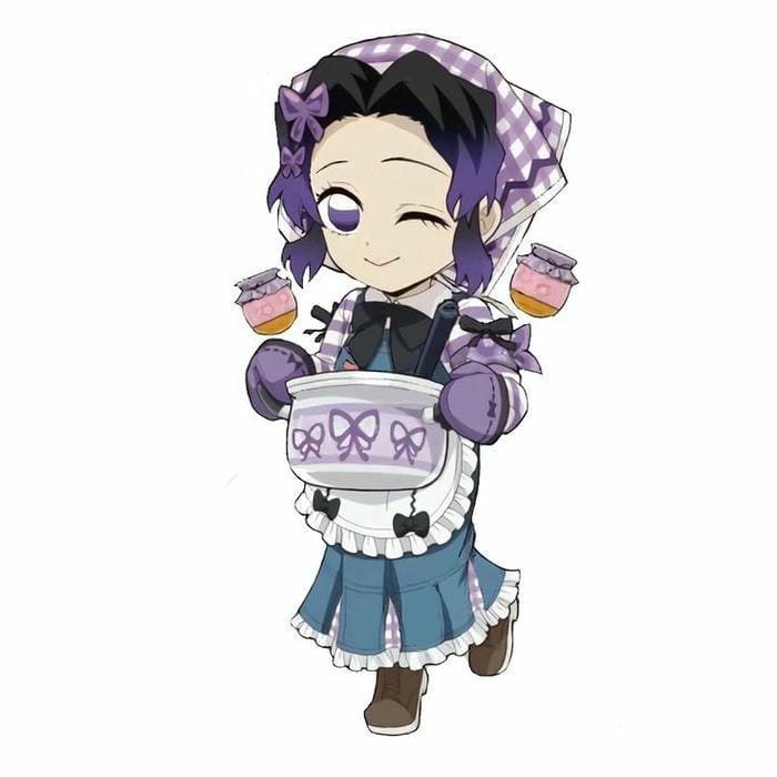 Shinobu chibi làm bếp siêu dễ thương