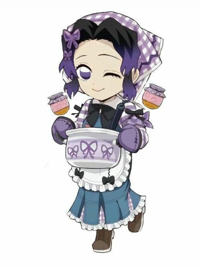 Shinobu chibi làm bếp siêu dễ thương