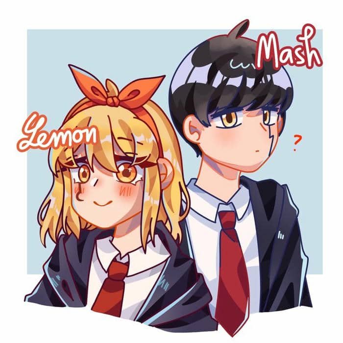 Ảnh Mashle chibi siêu đáng yêu