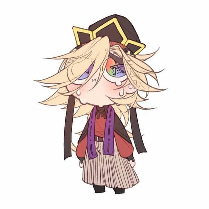 Ảnh chibi Douma biểu cảm siêu cute